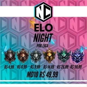 ELO JOB - ELO NIGHT - League of Legends LOL