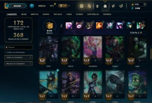 Unranked com 60 Champs e 32 Skins ( SUP / JG / TOP ) - League of Legends LOL