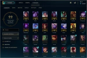 CONTA LEAGUE OF LEGENDS 49 CAMPEÕES E 15 SKINS LOL