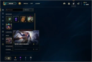 Conta bronze 1 com 9 skins e 33 champs - League of Legends LOL