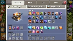 Centro de Vila Nv 11 Full - Clash of Clans