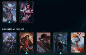 Conta Mestre Rank 1-10 Cassiopeia Handlevel - League of Legends LOL