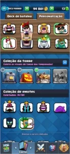 Conta Clash Royale nv 11, arena 15 ( liga 4 )