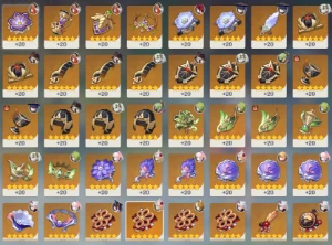 Conta Genshin Impact Ar 60 - 56 Personagens (23 - 5*)