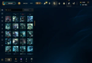 Conta Lol Nv 319- Com 101 Skins , 1439 RP, 287k essenc.azul - League of Legends