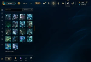 Conta Lol Nv 319- Com 101 Skins , 1439 RP, 287k essenc.azul - League of Legends