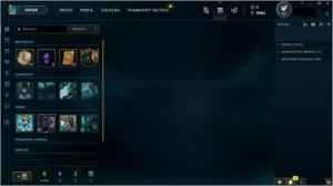 CONTA DE LOL OURO 4 - League of Legends