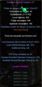 Awakening Dl + Boots Skt+ Scepter skt +15 - Megamu - MU Online