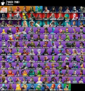 Conta Fortnite | 143 Skins | John Wick | Ent. após a compra