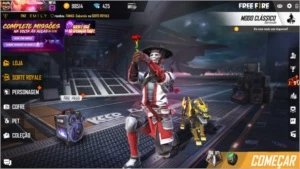 Conta Free Fire Rara Muito Gemada