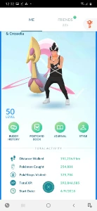 Conta De Pokémon Go - Lvl 50 - Pokemon GO