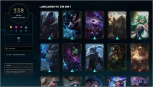 Conta de League Of legends LOL