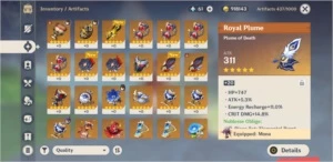 8x5* Xiao/Zhongli/Tartaglia/Klee/Qiqi C1/Mona/Jean/Keqing - Genshin Impact