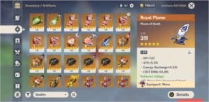 8x5* Xiao/Zhongli/Tartaglia/Klee/Qiqi C1/Mona/Jean/Keqing - Genshin Impact