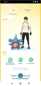 Conta Pokemon GO LVL 40 + Mewtwo Shyne 100% - Pokémon