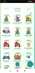 Conta Pokemon GO LVL 40 + Mewtwo Shyne 100% - Pokémon