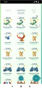 Conta Pokemon GO LVL 40 + Mewtwo Shyne 100% - Pokémon