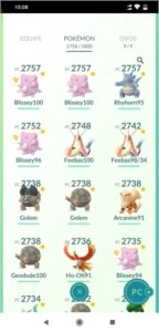Conta Pokemon GO LVL 40 + Mewtwo Shyne 100% - Pokémon