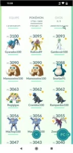 Conta Pokemon GO LVL 40 + Mewtwo Shyne 100% - Pokémon