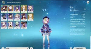 AR42 Mona, Qiqi, Jean 68 DESTINO ENTRELAÇADOS XIAO GARANTIDO - Genshin Impact