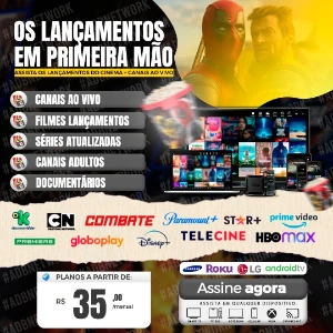 Tenha todos os CANAIS DE TV fechado e aberto - Outros