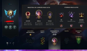 Conta League Of Legends Full Acesso 149 Campeoes, 118 Skins LOL