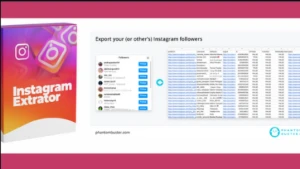Extrator de contatos de Instagram