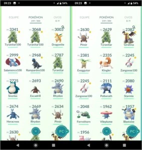 Conta Pokemón Go Lvl 35 Time Azul - Pokemon GO