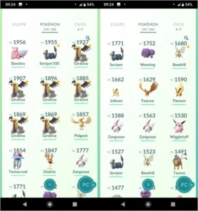 Conta Pokemón Go Lvl 35 Time Azul - Pokemon GO
