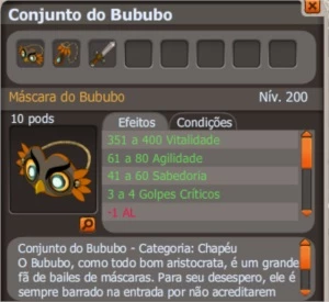 set Bububo completo (SPIRITIA) - Dofus