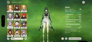 Conta Genshin - AR 60 / 37 personagens 5★ / 13 armas 5★ - Genshin Impact