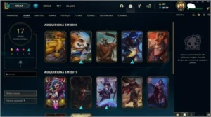 Conta smurf PLATINA 2 - League of Legends LOL