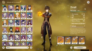 Genshin Impact - Ar55 , 7 Personagens T5 E 4 Arma T5 Bis