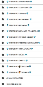 Cursos Variados Drive Plus ( Entrega automática) vitalício - Courses and Programs