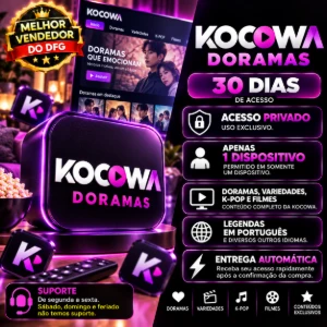 🎬 Kocowa Doramas | Tela Privada [30 Dias]