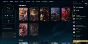Vendo conta League of legends