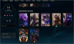 CONTA LOL (PLAT2 PROVISORIO) - League of Legends