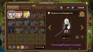 Conta Molly (Sereia de Luz) - Summoners War