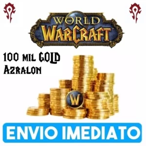 100K GOLD - WOW - AZRALON - HORDA - Blizzard