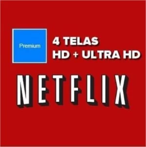 NETFLIX 30 DIAS 5 TELAS 4K - Premium