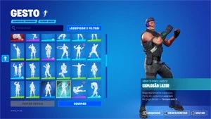 Conta Fortnite com Travis / Danças raras / +244 Skins