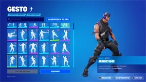 Conta Fortnite com Travis / Danças raras / +244 Skins