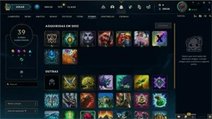 Conta LOL - Diamante IV, 56% de WR(E-MAIL NÃO VERIFICADO) - League of Legends