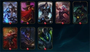 [PROMO] CONTA LOL 🌟 PRATA 1 🌟 200+ SKINS 🌟 TODOS CAMPEOES - League of Legends