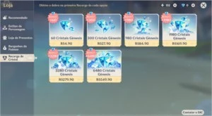 conta genshin ar 51 keqing, kazuha e mona + 5 armas 5 star - Genshin Impact