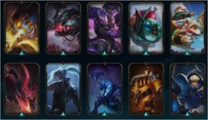 CONTA LEAGUE OF LEGENDS 290 SKINS CRIADA EM 2011 LOL