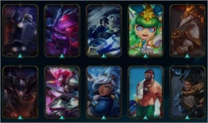 CONTA LEAGUE OF LEGENDS 290 SKINS CRIADA EM 2011 LOL