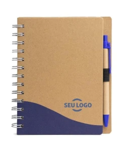 Caderno Ecológico Personalizado com Logo