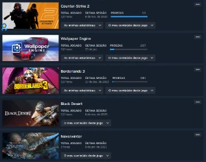 Conta Steam com New World Completo, Brasil