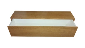 Aparador Suspenso Freijó com Gaveta 85x20x20cm - Artesanato e Personalizados